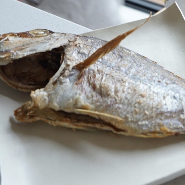 金目鯛の塩焼き★夫が釣ってきた鯛で